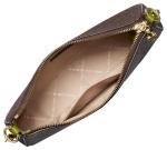 Michael Kors Women's Empire Medium Chain Pouchette, Gold-Tone Hardware/Meadow Green