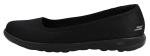 Skechers Performance Women's On-The-Go GO Walk Lite - Dreamer Ballet Flat, Black/Black,10 M US