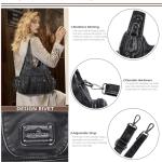 Angel Kiss Soft PU Leather Hobo Handbags for Women Large Fashion Purses and Handbags