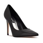 Nine West Women's Fresh Pump, Black Leather, 8.5
