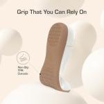 DREAM PAIRS Women’s Comfortable Ballet Dressy Work Flats, Round Toe Slip on Office Shoes,Size 9,White,SDFA2312W