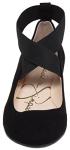 Jessica Simpson Women's Mandalaye Ballet Flat, Black, 7.5 M US