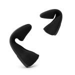 DREAM PAIRS Ballet Flats Shoes for Women, Foldable Knit Women's Flats with Arch Support, Comfortable Shoes for Women Dressy Casual Work Office,Size 9,Black,SDFA2423W