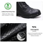 STQ Women's Fashion Boots Women's Combat Booties Black 9