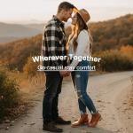 Jeossy Women's Brown Ankle Boots, Classic Low Heeled Short Booties, 905 - Yellow Brown, Size 8 US - Casual Comfortable Boots (DJY905 Yellow Brown 08)