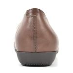 CLIFFS BY WHITE MOUNTAIN Women's Shoes Clara Ballet Flat, Cognac/Burnished/Smooth, 7 W