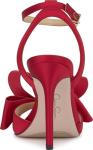 Jessica Simpson Olivine Bow Heeled Sandal, Red Muse, 8