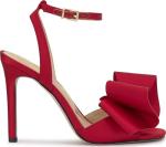 Jessica Simpson Olivine Bow Heeled Sandal, Red Muse, 8
