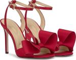 Jessica Simpson Olivine Bow Heeled Sandal, Red Muse, 8