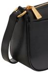 kate spade new york Bleecker Saffiano Leather Small Crossbody Bag, Black