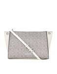 Calvin Klein Reyna Crossbody, Almond/Taupe/White Logo