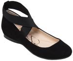 Jessica Simpson womens Mandalaye Ballet Flat, Black, 8.5 US