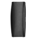 Calvin Klein Shelly Novelty Satchel, Black/Silver Mix, One Size