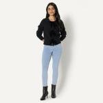 Amazon Essentials Women's Stiletto Dress Boots, Black Faux Leather, 12