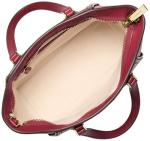 Michael Kors Women's Taryn Small Convertible Crossbody Bag, Gold-Tone Hardware/Deep Red