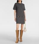 XBKXMK Women's Knee High Riding Boots Round Toe Block Heel Fashion Motorcycle Booties Side Zipper Wide Calf Biker Riding Boots with Studs Camel