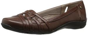 LifeStride Women's Diverse Flat, DARKTAN, 7 M US
