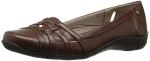 LifeStride Women's Diverse Flat, DARKTAN, 7 M US