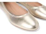 Cole Haan Women's Georgie Ballet Flats, Soft Gold Leather, 8.5-B US