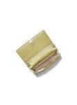 Michael Kors Jet Set Small Phone Crossbody Bag, Gold-Tone Hardware/Tonal MK Signature Nylon with MK Logo Webbing/Pistachio