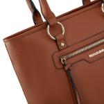 Montana West tote purse for women medium crossbody purse set 2pcs brown cute trendy woman handbag and purse ladies designer handbag with guitar strap MWC2-330BR