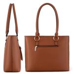 Montana West tote purse for women medium crossbody purse set 2pcs brown cute trendy woman handbag and purse ladies designer handbag with guitar strap MWC2-330BR