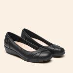 DREAM PAIRS Women's Ballet Flats Business Office Work Dress Shoes Comfortable Dressy Flats for Women,Size 7.5,Black,DWUMFA2503