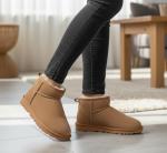 Project Cloud 100% Genuine Leather Ankle Boots for Women – Water Resistant Womens Boots with Memory Foam Insole – Comfortable Fall Shoes for Women 2025 (Hikey, CHSTNUTSDE, 7)