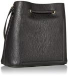 Calvin Klein womens Gabrianna Novelty Bucket Shoulder Bag, Black, One Size