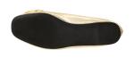 Corkys Footwear Hey Girl Sugar Rush Ballet Flats - A Chic Slip-On with Bow Detail, Cushioned Insoles for All-Day Comfort, and a Trendy and Stylish Design - Gold Crinkle Metallic, Size 8
