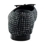 Sam Edelman Women's Marley Ballet Flat Black Boucle Multi 10.5 Medium