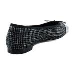 Sam Edelman Women's Marley Ballet Flat Black Boucle Multi 10.5 Medium