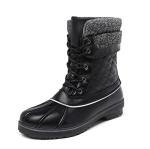 Mid Calf Waterproof Winter Snow Boots for Women