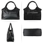 KOGTLA Women's Vegan Leather Tote & Crossbody Bag