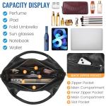 KOGTLA Women's Vegan Leather Tote & Crossbody Bag