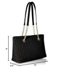 Karl Lagerfeld Paris Womens Karolina Tote Bag