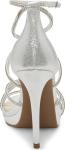 Jessica Simpson Women's Jaeya Strappy Dress Sandal Heeled, Platinum, 7.5 M US