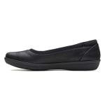 Clarks Women's Black Ayla Low Ballet Flats