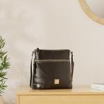 Dooney & Bourke Black Leather Crossbody Bag