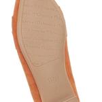 Tan Suede Bowknot Pointed Toe Ballet Flats