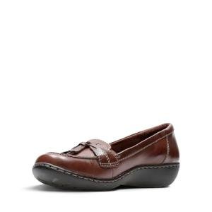 Clarks Femme Ashland Bubble Moccasins in Brown