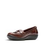 Clarks Femme Ashland Bubble Moccasins in Brown