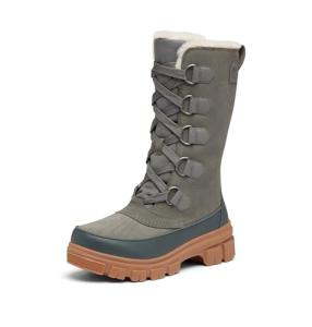SOREL Women's Tivoli V Tall Waterproof Boot - Quarry, Grill - 8