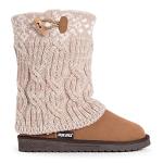 MUK LUKS Women's Cheryl Fashion Boots, Tan, 10