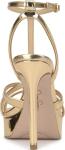 Jessica Simpson Sippete T-Strap Platform Sandal, Gold, 8