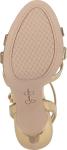 Jessica Simpson Sippete T-Strap Platform Sandal, Gold, 8