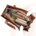 Michael Kors Sheila Small Brown Satchel Bag