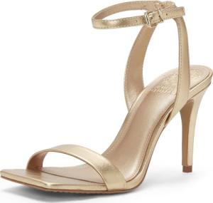 Vince Camuto Gold Heeled Sandals for Women