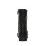 Steve Madden Women's Troopa Black Leather Boots