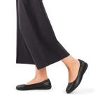 DREAM PAIRS Women’s Comfortable Ballet Dressy Work Flats, Round Toe Slip on Office Shoes,Size 7,Black,SDFA2312W